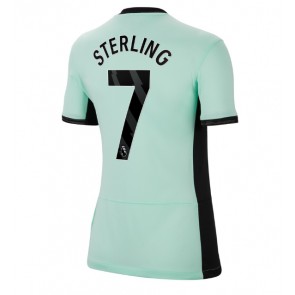 Chelsea Raheem Sterling #7 Koszulka Trzecich Kobiety 2023-24 Krótki Rękaw